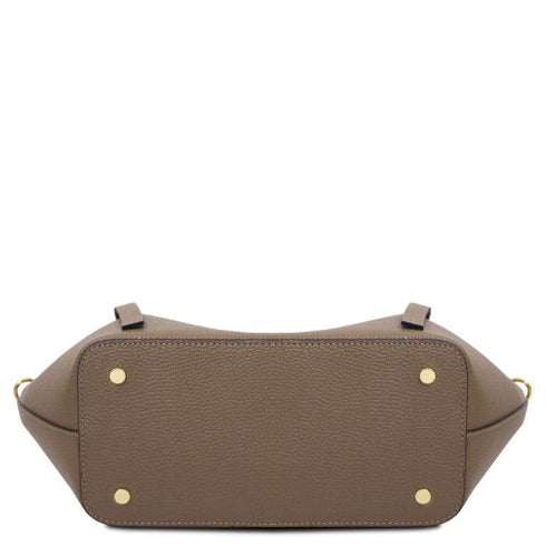 Legame - Leather shopping bag - Large size